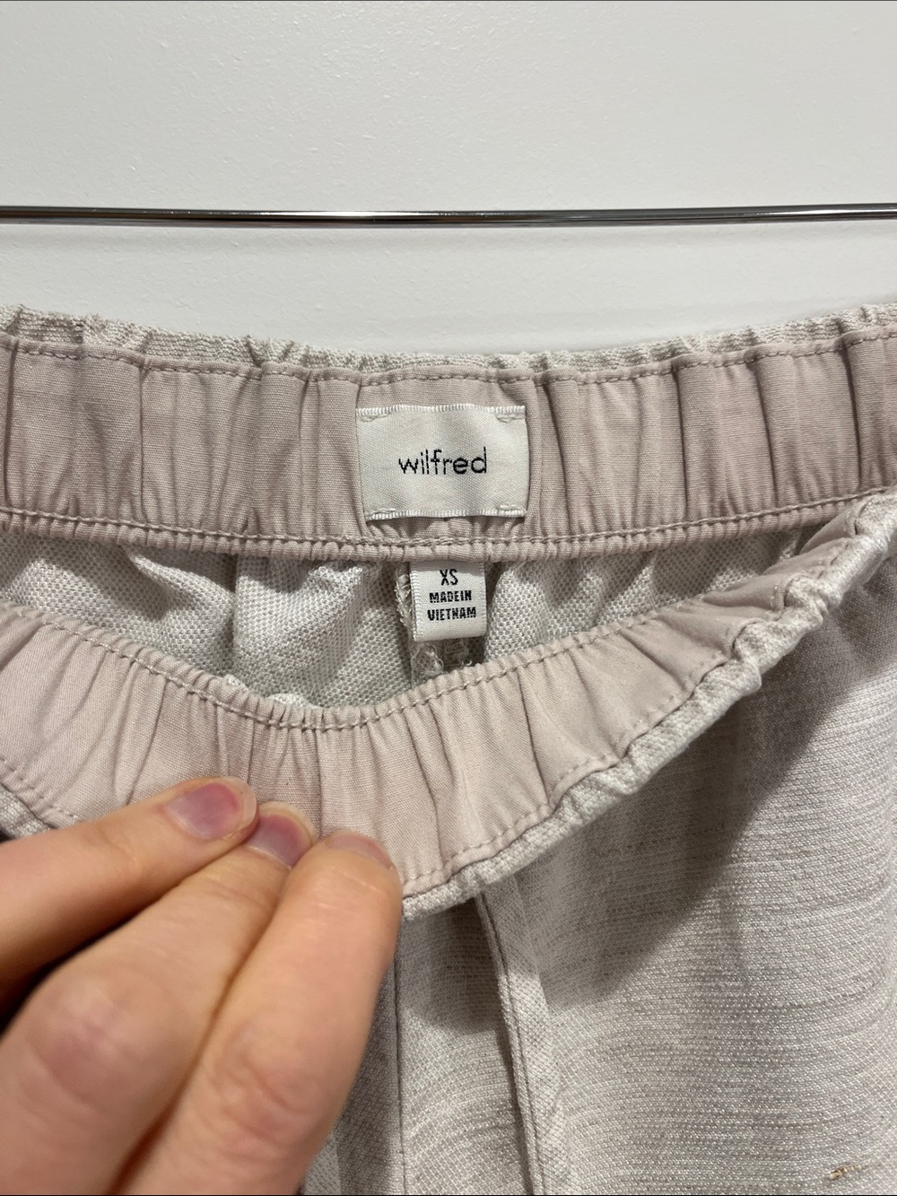 Aritzia Lodge Cruise Linen Pant Undyed Ecru XS - Picture 5 of 6